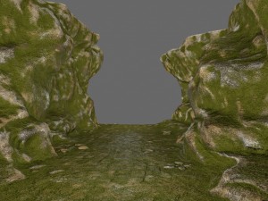 mossy canyon 3D Модель