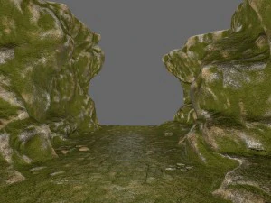 mossy canyon 3D Model