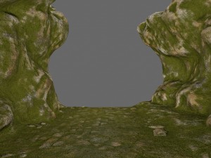 mossy canyon 3D Модель