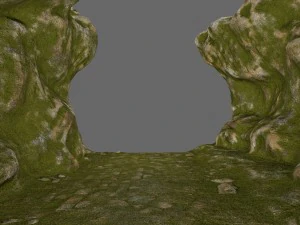 mossy canyon 3D Model