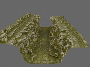 mossy canyon 3D Модель