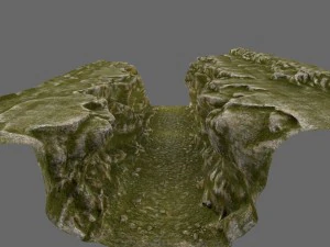 mossy canyon 3D Model