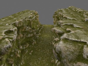 mossy canyon 3D Модель
