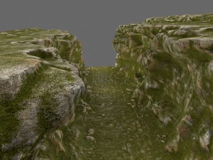 mossy canyon 3D Модель