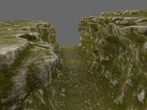mossy canyon 3D Model
