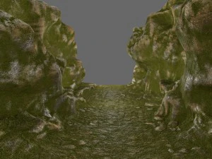 mossy canyon 3D Model