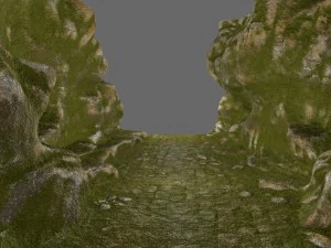 mossy canyon 3D Model