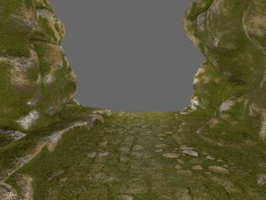 mossy canyon 3D Модель