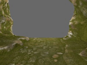 mossy canyon 3D Model