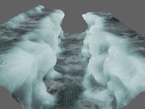 ice canyon 6 3D Model