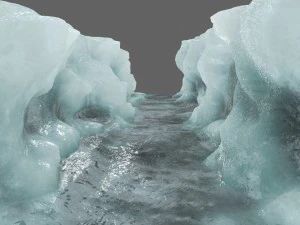 ice canyon 6 3D Model