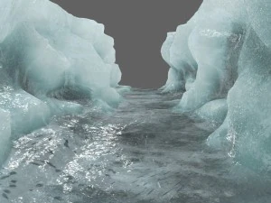 ice canyon 6 3D Model