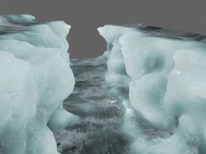 ice canyon 6 3D Model