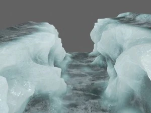 ice canyon 6 3D Model