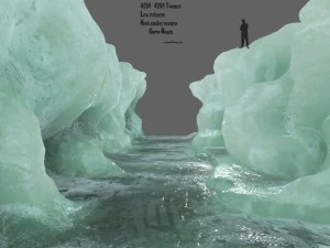 얼음 협곡 6 3D 모델