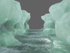 ice canyon 6 Model 3D