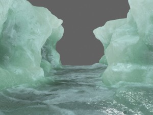 ice canyon 6 Model 3D