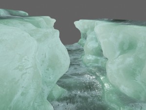 ice canyon 6 Model 3D