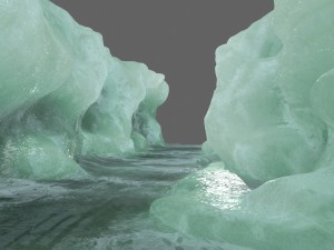 ice canyon 6 Model 3D