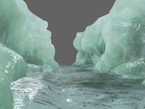 ice canyon 6 Model 3D