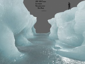 ice canyon 3D Model