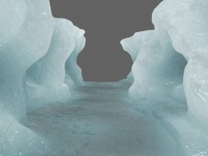 ice canyon 3D Model