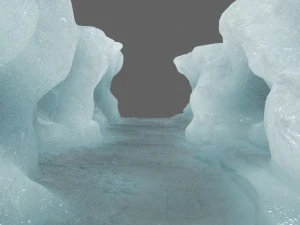 ice canyon 3D Model
