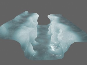ice canyon 3D Model