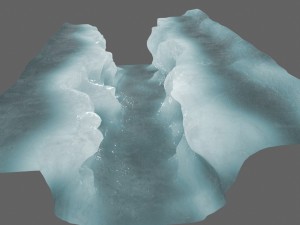 ice canyon 3D Model