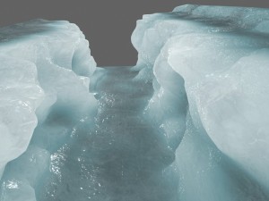 ice canyon 3D Model