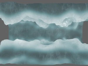 ice canyon 3D Model