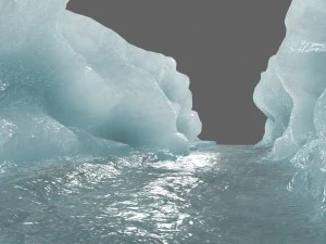 ice canyon 3D Model