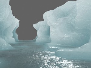 ice canyon 3D Model