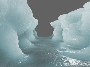 ice canyon 3D Model