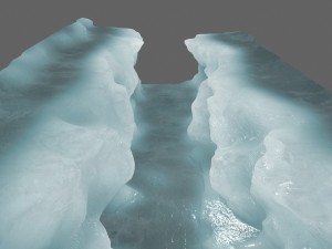 ice canyon 3D Model