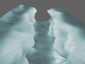 ice canyon 3D Model