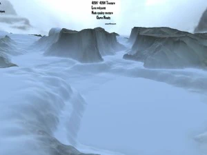 montanha de neve Modelo 3D