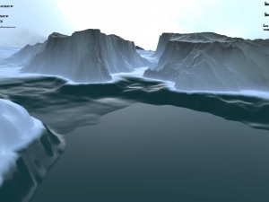 snow mountain 3D मॉडल