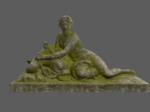 woman statue Modello 3D