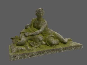 woman statue 3D Model