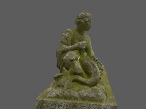 woman statue 3D Model