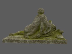 woman statue 3D Model