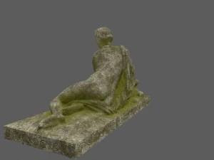 woman statue 3D Model