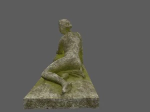 woman statue 3D Model