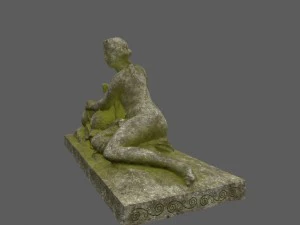 woman statue 3D Model