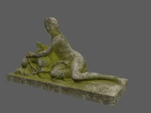 woman statue 3D Model
