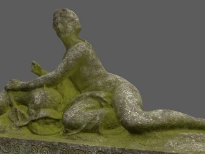woman statue 3D Model