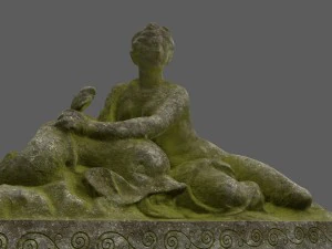 woman statue 3D Model