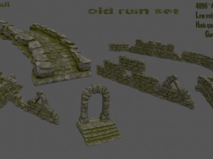 old ruin 3D Model