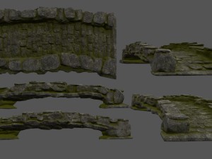 old ruin Modelo 3D